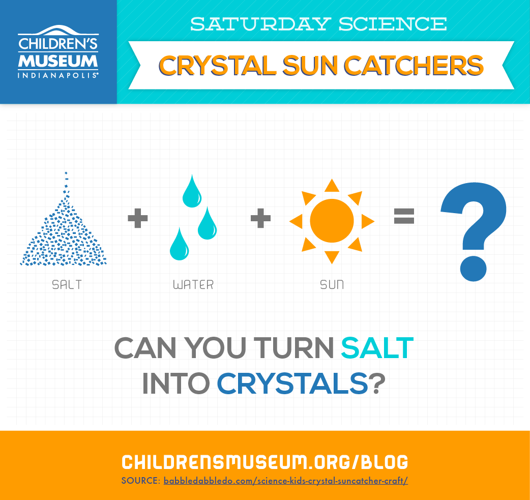 Saturday Science: Crystal Suncatchers