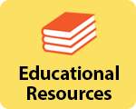 Graphic button for educational resources