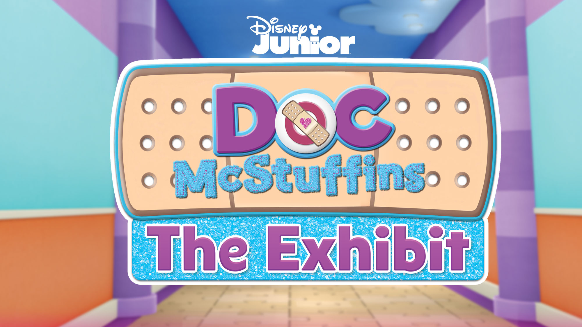  Doc McStuffins: The Exhibit logo.