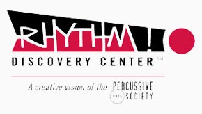 Rhythm! Discovery Center logo.