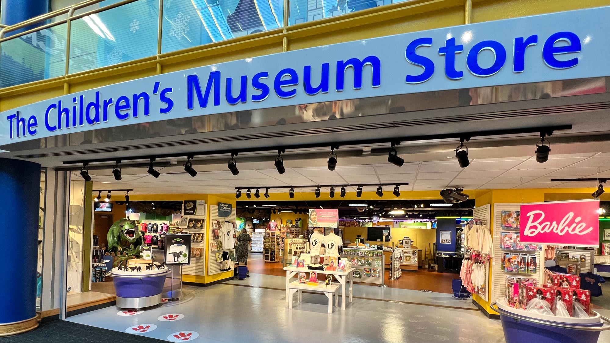 The Children's Museum Store entrance.
