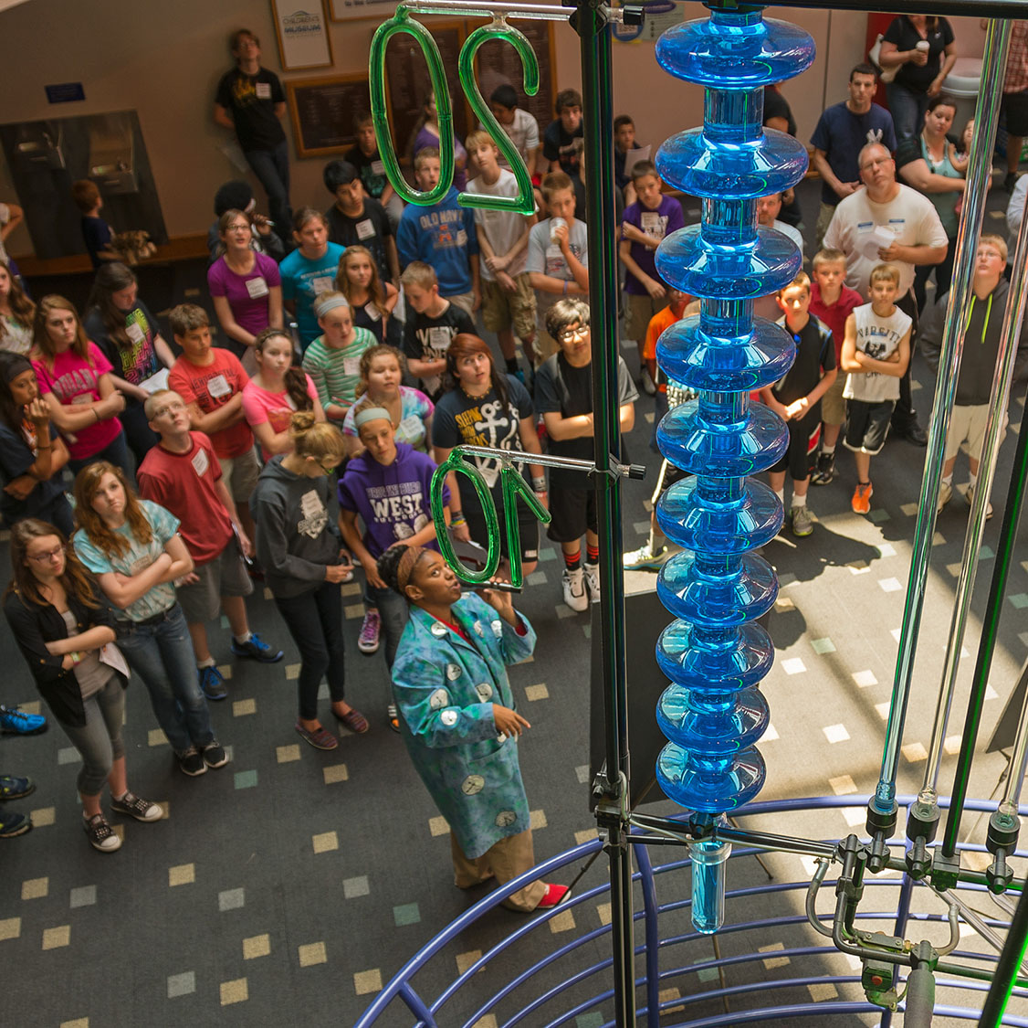 Group at the Water Clock