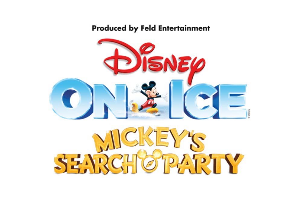 Produced by Feld Entertainment Disney on Ice Mickey's Search Party logo
