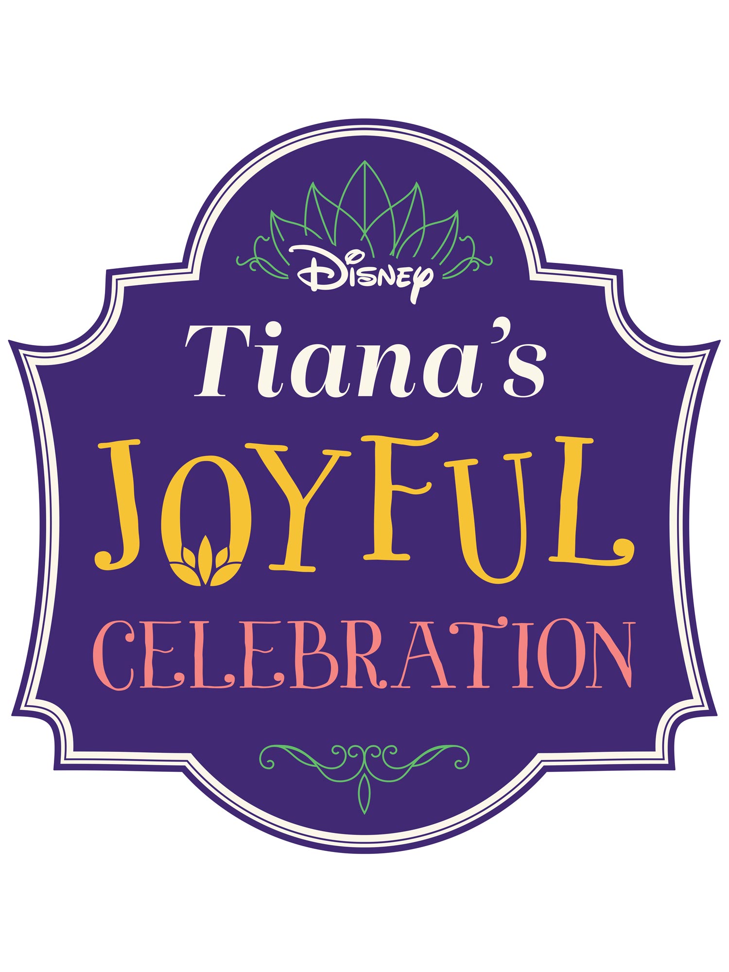 Tiana's Joyful Celebration logo.