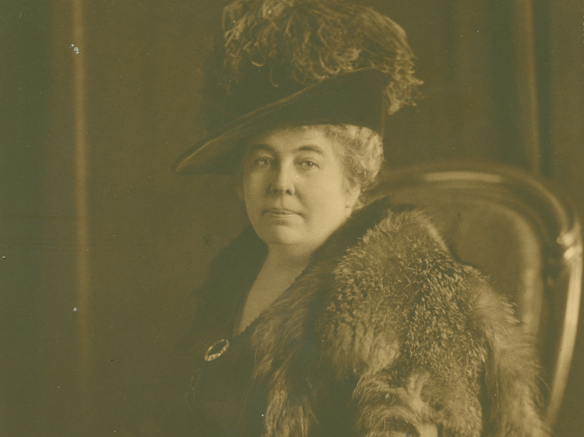 Portrait of museum founder Mary Stewart Carey.