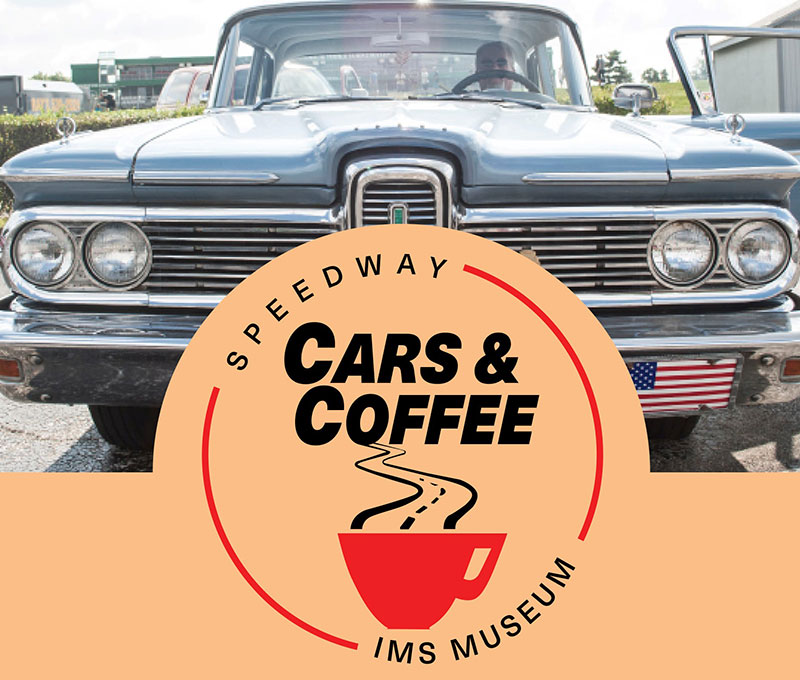 Cars and Coffee at Access Pass attraction Indianapolis Motor Speedway Museum