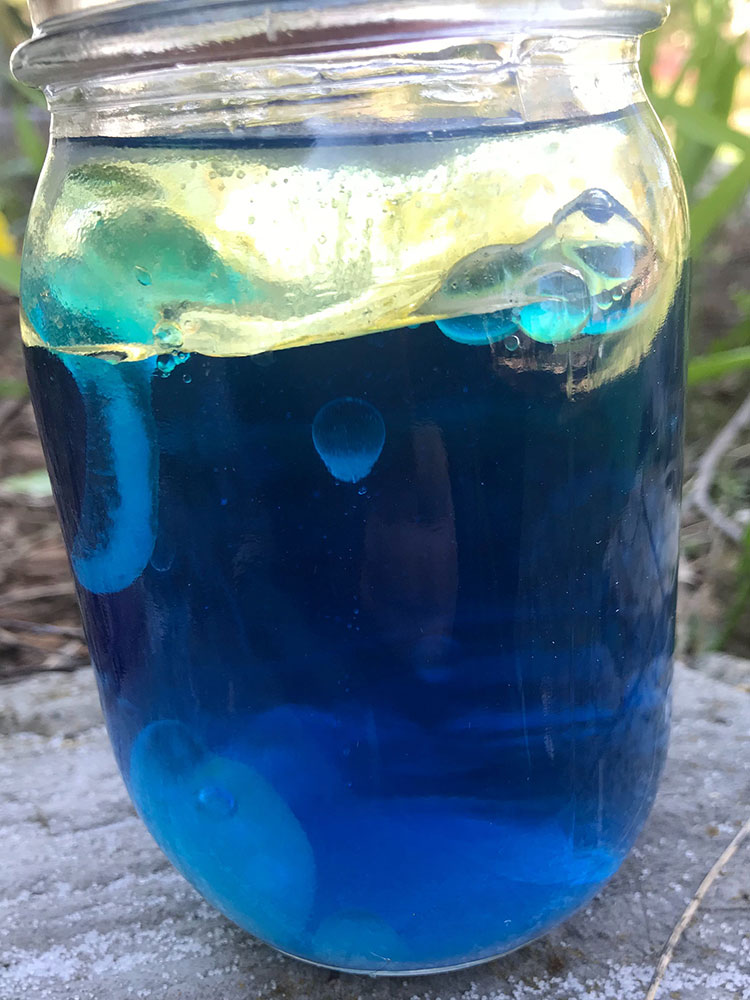 DIY Bubbling Lava Lamp with Museum at Home at The Children's Museum of Indianapolis