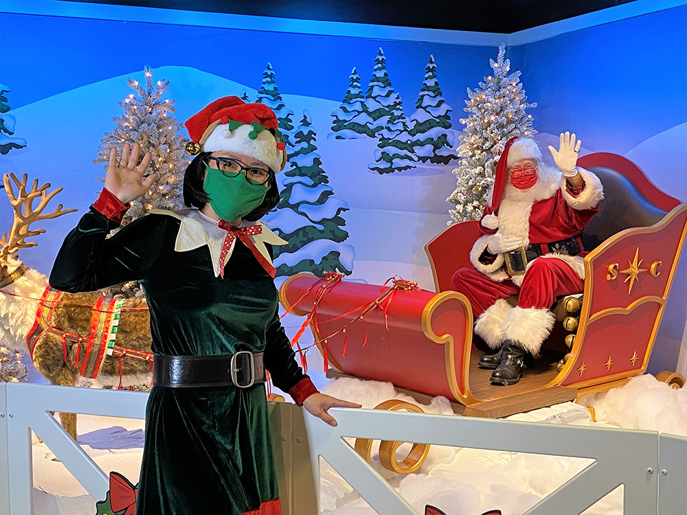 Visit Santa in Jolly Days Winter Wonderland at The Children's Museum of Indianapolis