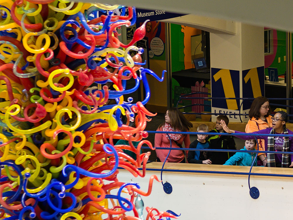 Dale Chihuly's Fireworks of Glass at The Children's Museum of Indianapolis