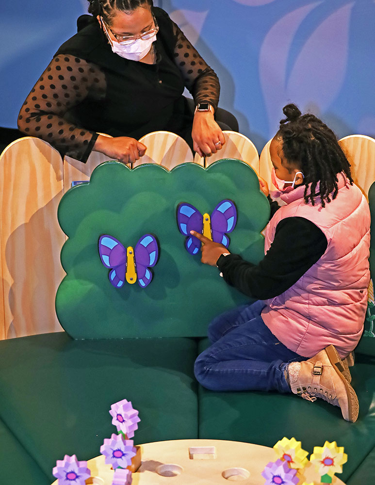 Tour Isa's Garden in Nickelodeon's Dora and Diego—Let's Explore! at The Children's Museum of Indianapolis