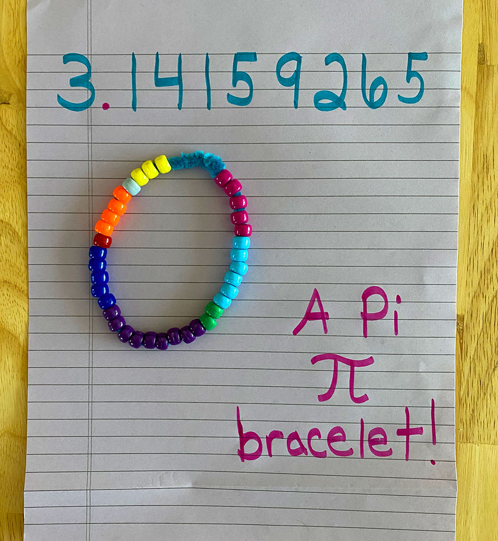 DIY Pi Bead Bracelet with The Children's Museum of Indianapolis
