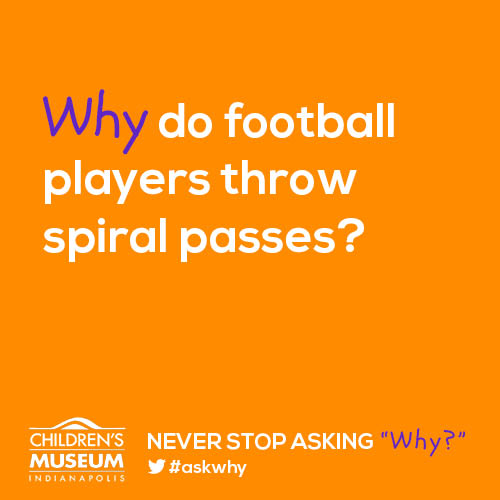 Why Do Football Players Throw Spiral Passes?