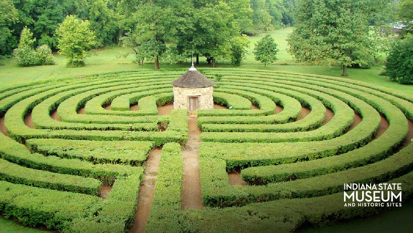 Labyrinth at New Harmony State Historic Site