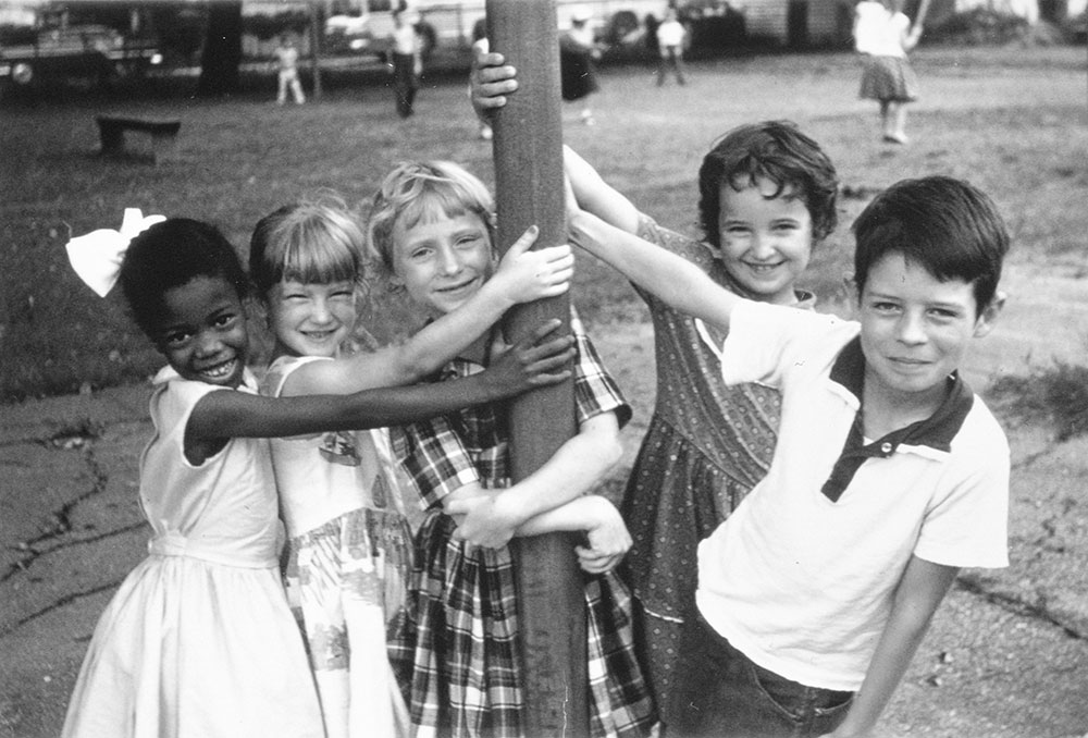 Ruby Bridges and childhood friends