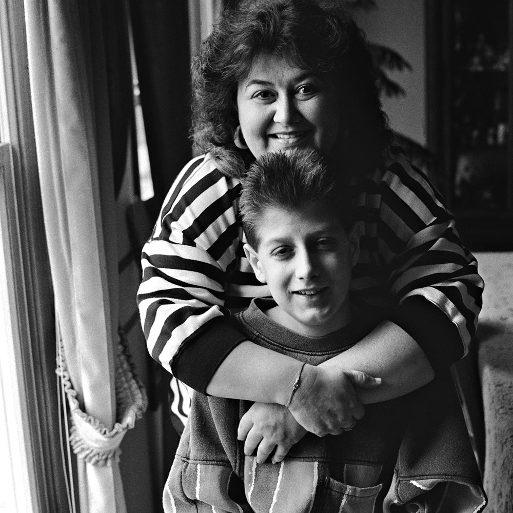 Ryan White and mom Jeanne