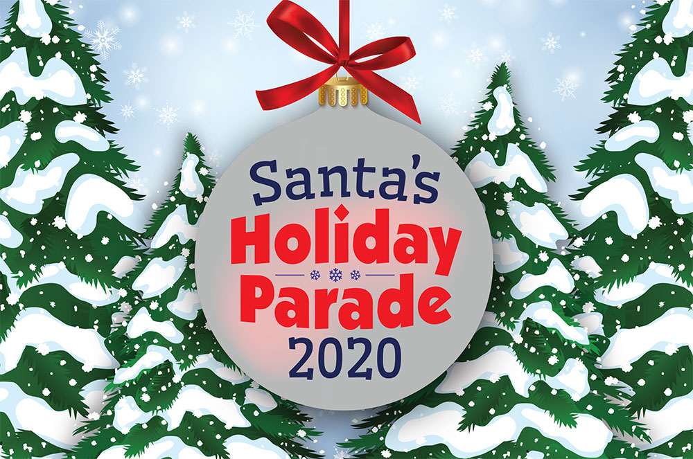 Image for DIY Santa's Holiday Parade flag with an ornament