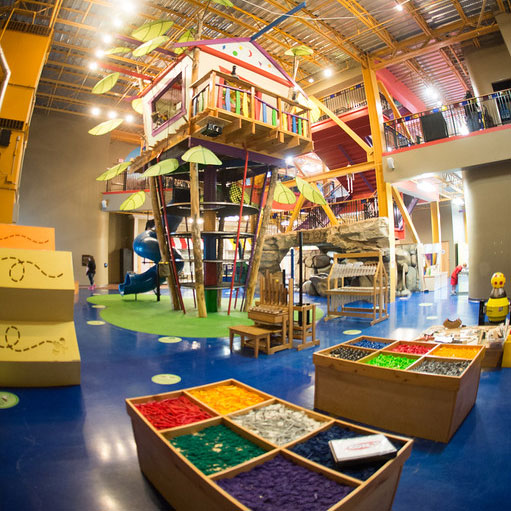 Play in the Tree House at Terre Haute Children's Museum with your Access Pass