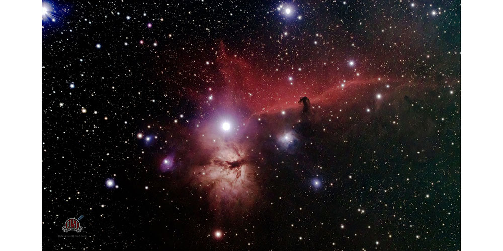 Horseshoe Nebula by amateur astrophotographer Dave Rust