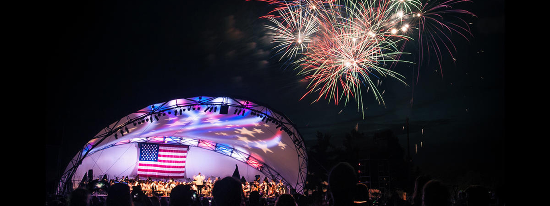 Fireworks in the air for Symphony on the Prairie