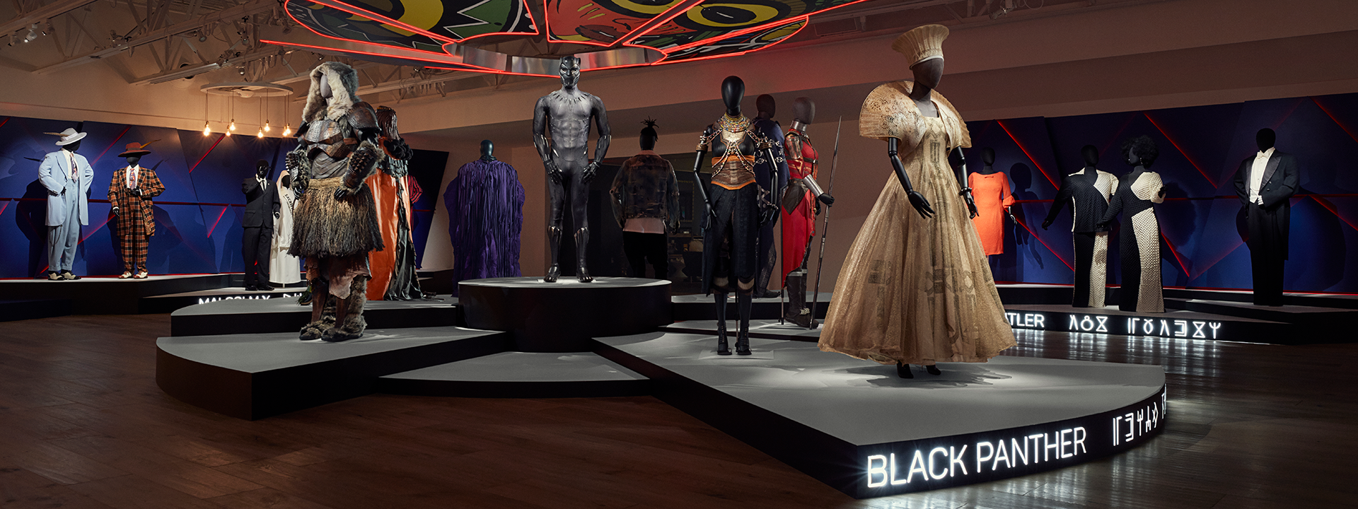 Inside the Ruth Carter Costume exhibit 