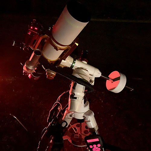 Dave Rust's amateur astrophotography rig